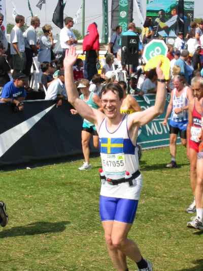 P&aring; upploppet efter 56 km