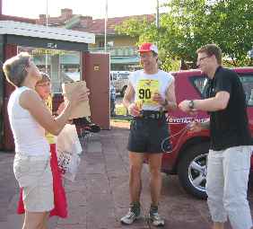 Prisutdelning vid m&aring;let